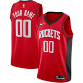 Houston Rockets Custom Swingman Jersey - Icon Edition - Red | Nike on sale