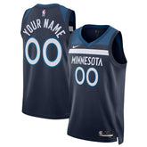 Minnesota Timberwolves Unisex Swingman Custom Jersey Navy - Icon Edition | Nike online