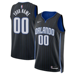 Orlando Magic Unisex Swingman Custom Jersey Black - Icon Edition | Nike for sale