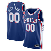 Philadelphia 76ers Unisex 2022/23 Swingman Custom Jersey Royal - Icon Edition | Nike online