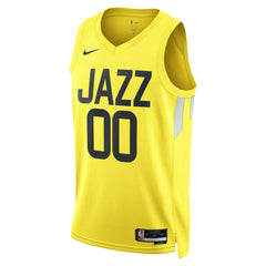 Utah Jazz Unisex Swingman Custom Jersey Gold - Icon Edition | Nike outlet