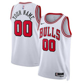 Chicago Bulls Unisex Swingman Custom Jersey White - Association Edition | Nike for sale