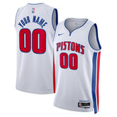 Detroit Pistons Unisex Swingman Custom Jersey White sale - Association Edition | Nike outlet