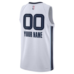 Memphis Grizzlies Unisex Swingman Custom Jersey White - Association Edition | Nike on sale