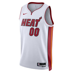 Miami Heat Unisex Swingman Custom Jersey White - Association Edition | Nike for sale