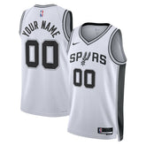 San Antonio Spurs Unisex Swingman Custom Jersey White - Association Edition | Nike outlet