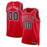 Chicago Bulls Unisex Swingman Custom Jersey Red sale - Icon Edition | Nike shop