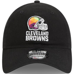 Cleveland Browns New Era 2023 NFL Crucial Catch 9TWENTY Adjustable Hat - Black for sale