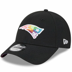 New England Patriots New Era 2023 NFL Crucial Catch 9FORTY Adjustable Hat - Black sale