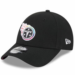 Tennessee Titans New Era 2023 NFL Crucial Catch 9FORTY Adjustable Hat - Black discount