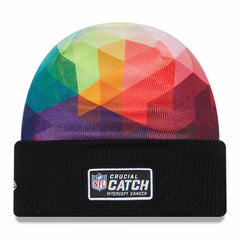 Los Angeles Chargers New Era 2023 NFL Crucial Catch Cuffed Knit Hat - Black cheap