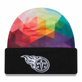Tennessee Titans New Era 2023 NFL Crucial Catch Cuffed Knit Hat - Black online