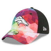 Denver Broncos New Era 2023 NFL Crucial Catch 39THIRTY Flex Hat - Pink sale