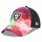 Las Vegas Raiders New Era 2023 NFL Crucial Catch 39THIRTY Flex Hat - Pink for sale