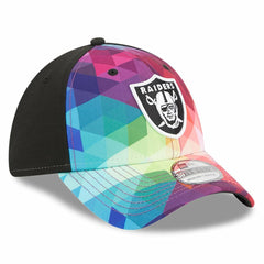 Las Vegas Raiders New Era 2023 NFL Crucial Catch 39THIRTY Flex Hat - Pink for sale