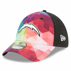 Los Angeles Chargers New Era 2023 NFL Crucial Catch 39THIRTY Flex Hat - Pink for sale