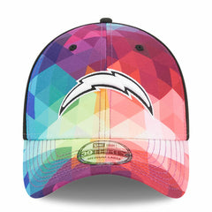 Los Angeles Chargers New Era 2023 NFL Crucial Catch 39THIRTY Flex Hat - Pink for sale