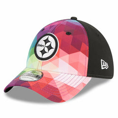 Pittsburgh Steelers New Era 2023 NFL Crucial Catch 39THIRTY Flex Hat - Pink cheap