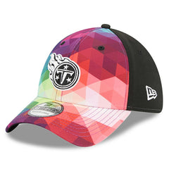Tennessee Titans New Era 2023 NFL Crucial Catch 39THIRTY Flex Hat - Pink for sale