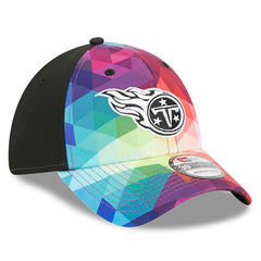 Tennessee Titans New Era 2023 NFL Crucial Catch 39THIRTY Flex Hat - Pink for sale