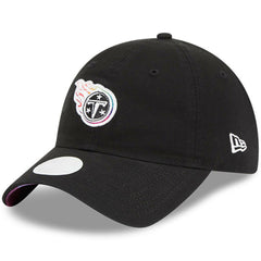 Tennessee Titans New Era Women's 2023 NFL Crucial Catch 9TWENTY Adjustable Hat - Black for sale