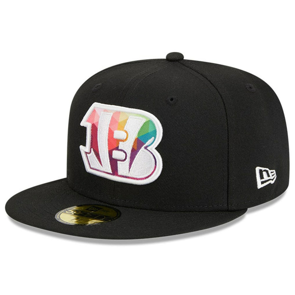 Cincinnati Bengals New Era 2023 NFL Crucial Catch 59FIFTY Fitted Hat - Black on sale