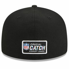 Green Bay Packers New Era 2023 NFL Crucial Catch 59FIFTY Fitted Hat - Black discount