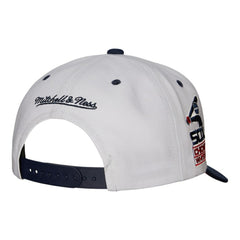 Chicago White Sox Cooperstown Collection Pro Crown Snapback Hat - White | Mitchell & Ness