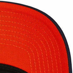 Houston Astros Cooperstown Collection Pro Crown Snapback Hat - White | Mitchell & Ness