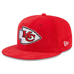 Kansas City Chiefs New Era Throwback Cord 59FIFTY Fitted Hat - Red cheap