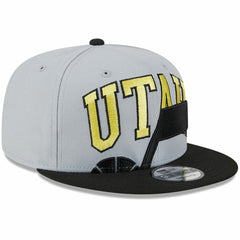 Utah Jazz Tip-Off Two-Tone 9FIFTY Snapback Hat - Gray/Black | New Era shop