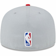 Toronto Raptors Tip-Off Two-Tone 59FIFTY Fitted Hat - Gray/Red | New Era outlet