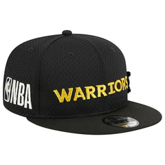 Golden State Warriors Post-Up Pin Mesh 9FIFTY Snapback Hat sale - Black | New Era for sale