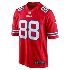 Dawson Knox Buffalo Bills Alternate Game Jersey - Red | Nike for sale