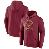 Cleveland Cavaliers Team Pride Pullover Hoodie sale - Wine on sale