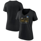Golden State Warriors Women's Team Pride V-Neck T-Shirt sale - Black shop