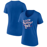 Philadelphia 76ers Women's Team Pride V-Neck T-Shirt - Royal sale