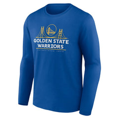 Golden State Warriors Announcer Long Sleeve T-Shirt sale - Royal discount