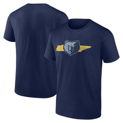 Memphis Grizzlies Announcer T-Shirt - Navy outlet