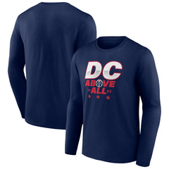 Washington Wizards Announcer Long Sleeve T-Shirt - Navy discount