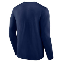 Memphis Grizzlies Huddle Long Sleeve T-Shirt - Navy discount