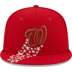 Washington Nationals Meteor 59FIFTY Fitted Hat - Red | New Era
