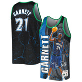 Kevin Garnett Minnesota Timberwolves 2003-04 Hardwood Classics Player Burst Tank Top - Black | Mitchell & Ness online