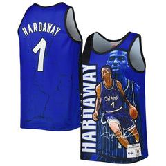 Penny Hardaway Orlando Magic 1994-95 Hardwood Classics Player Burst Tank Top - Blue | Mitchell & Ness outlet