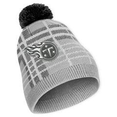 Tennessee Titans WEAR by Erin Andrews Women's Plaid Knit Hat with Pom & Scarf Set on sale