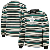 Houston Astros PLEASURES Ballpark Long Sleeve T-Shirt - Cream/Green