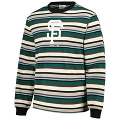 San Francisco Giants PLEASURES Ballpark Long Sleeve T-Shirt - Cream/Green