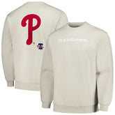 Philadelphia Phillies PLEASURES Ballpark Pullover Sweatshirt - Gray