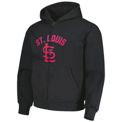 St. Louis Cardinals PLEASURES Opening Day Full-Zip Hoodie - Black