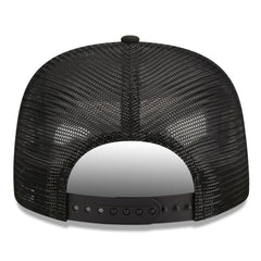 New York Yankees Street Team A-Frame Trucker 9FIFTY Snapback Hat - Black | New Era